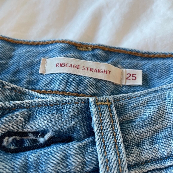Levi’s ribcage straight leg jeans, size W25 / L27 - Picture 5 of 10